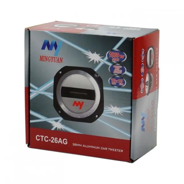 MINGYUAN Ηχείο αυτοκινήτου CTC-26AG 1000W 38mm - Car tweeter 50119 3
