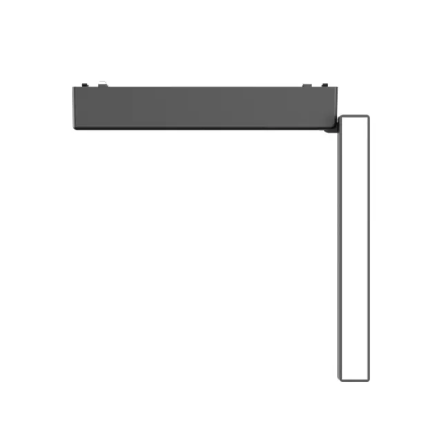 InLight Φωτιστικό LED 10W 3000K για Ultra-Thin μαγνητική ράγα σε μαύρη απόχρωση D:23cmX8cm (T03401-BL) 2