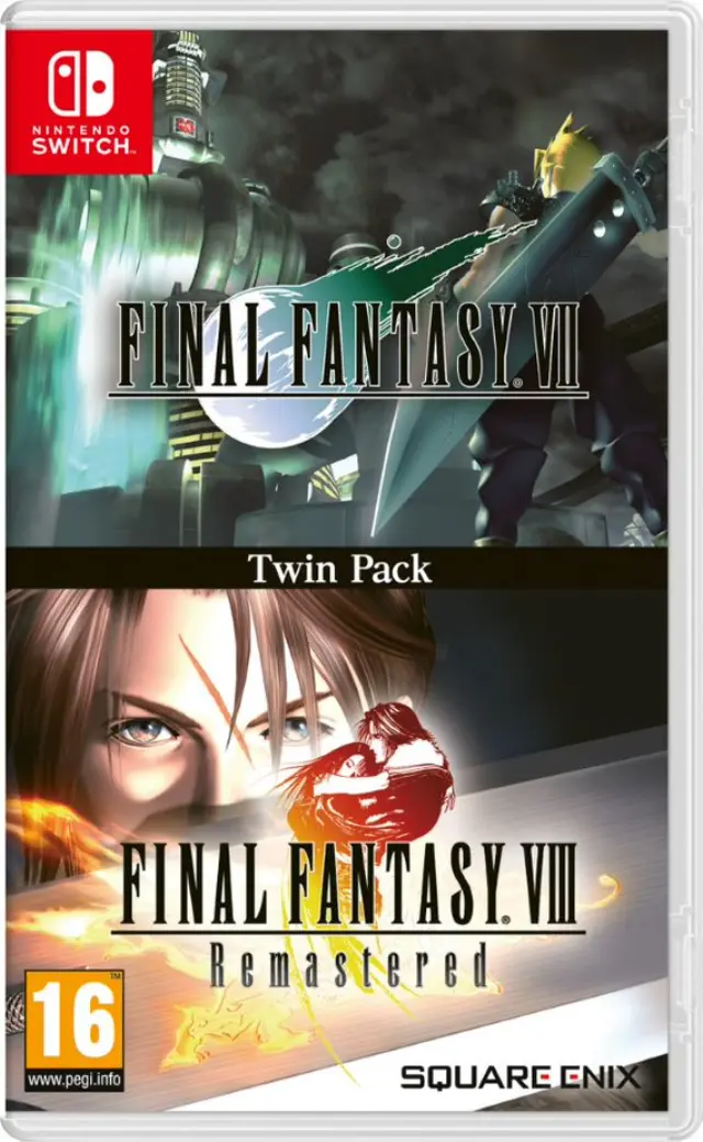Nintendo Switch Final Fantasy VII and Final Fantasy VIII Remastered Twin Pack
