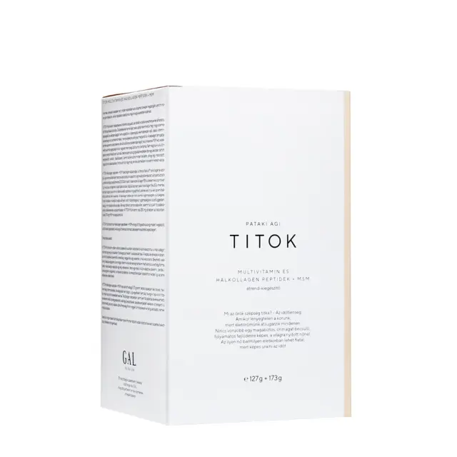 GAL TITOK Multivitamin and Fish Collagen Peptides + MSM