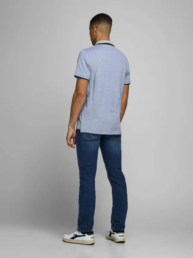 JJEPAULOS POLO SS NOOS Bright Cobalt 2