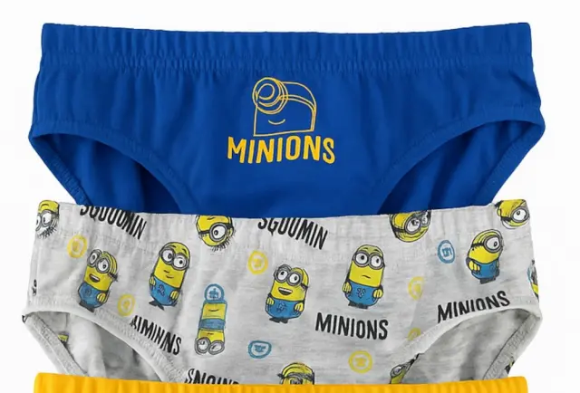 Βρακάκια Σετ 3τμχ Minions 8080086 - 8-9 Y (128- 134cm) 2