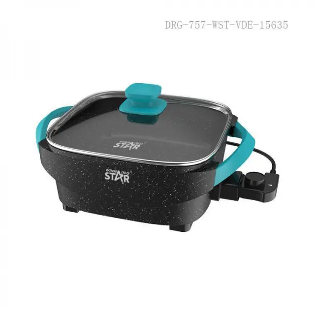 Winstar St-9802 hot pot με Ρυθμιζόμενο Θερμοστάτη 1600W 410*310*210mm 3