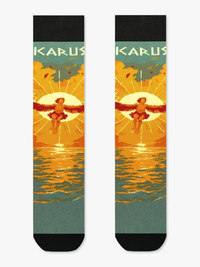 Βαμβακερή Κάλτσα με Σχέδια Icarus NODO