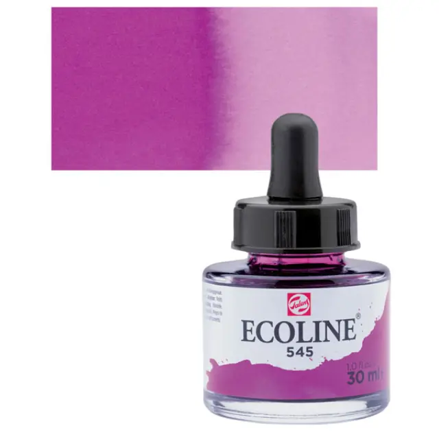 Μελάνι Talens Ecoline - 545 Red Violet - 30ml
