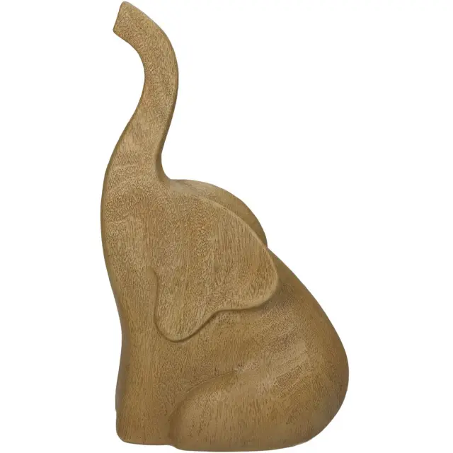 Διακοσμητικό Ελέφαντας Φυσικό Polyresin 13x9.5x22.5cm