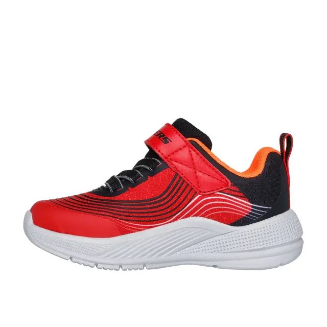 Skechers Lightweight Microspec Advance (403926N-RDBK) - Μαύρο-Κόκκινο 3