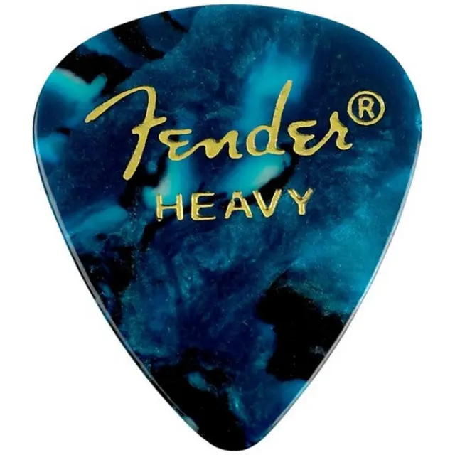 Fender Οcean Turqoise Πέννες Heavy (12 τεμάχια)