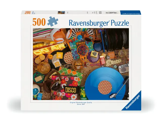 Ravensburger - Puzzle Vinyl Is Back 500p (12000773) - Toys