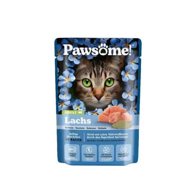 Pawsome Adult Σολομός 85gr