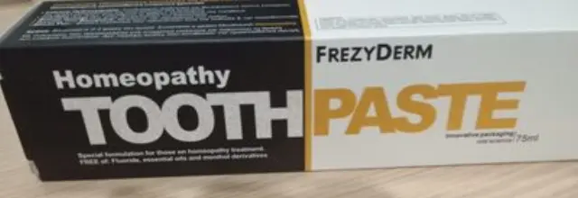 Frezyderm Toothpaste Homeopathy Οδοντόπαστα Κατάλληλη για Ομοιοπαθητική Αγωγή, 75ml