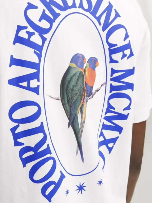 JORMYKONOS BACK TEE SS CREW NECK SN Bright White - XL 2