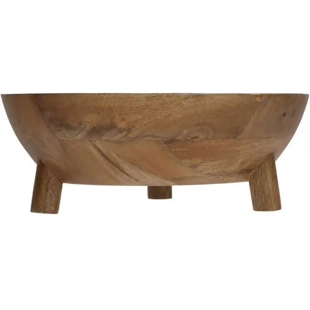 Μπολ Πορτοκάλι Πολύχρωμο Ξύλο 29x29x10cm 3