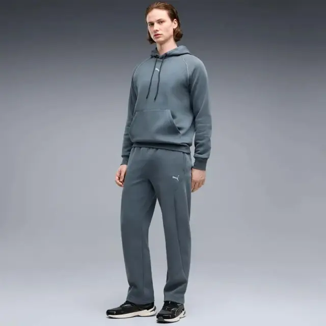 Puma Men's Sport Graphic Holiday Fleece Sweatpants Πετρόλ 694326-37 (Puma) 3
