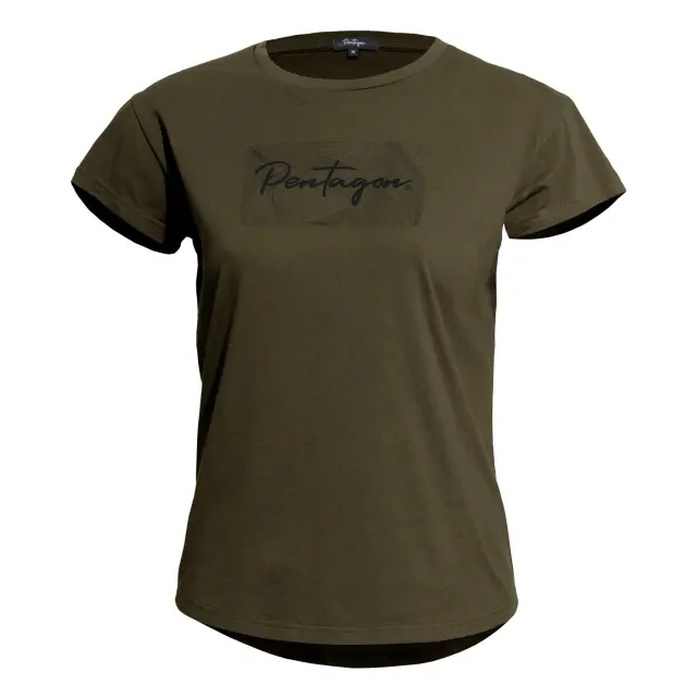 WHISPER WOMENS TEE "CONTOUR" K09044-CW 74-Maroon Red - M 3