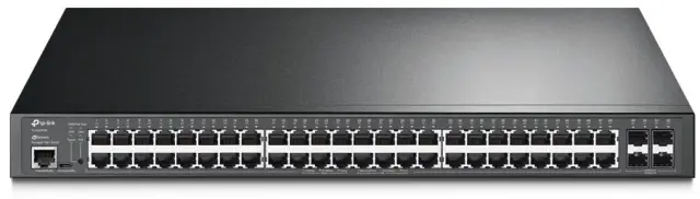 TP-LINK TL-SG3452P v3.20 Managed L2 PoE+ Switch με 48 Θύρες Gigabit (1Gbps) Ethernet και 4 SFP Θύρες