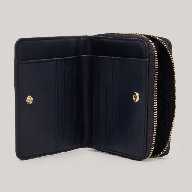 Tommy Hilfiger - Γυναικείο Πορτοφόλι Iconic Zip Around AW0AW15748-DW6 Μπλε Σκούρο 3