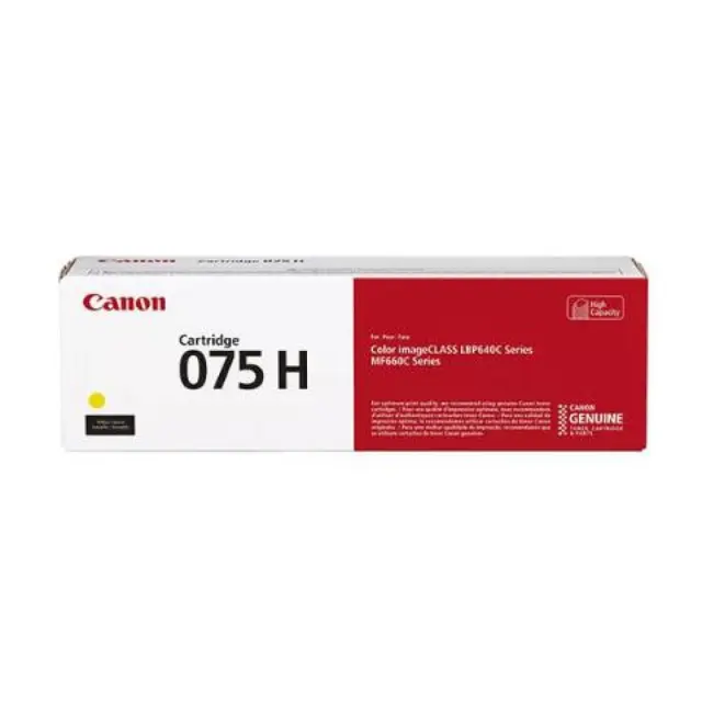 Canon LBP CRG075H High Capacity Toner Yellow (6366C002) (CANCRG-075HY)