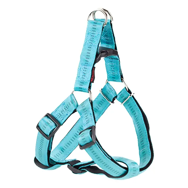 Pet Interest Σαμαράκι Stripes Γαλάζιο Large 2.5x66-81cm
