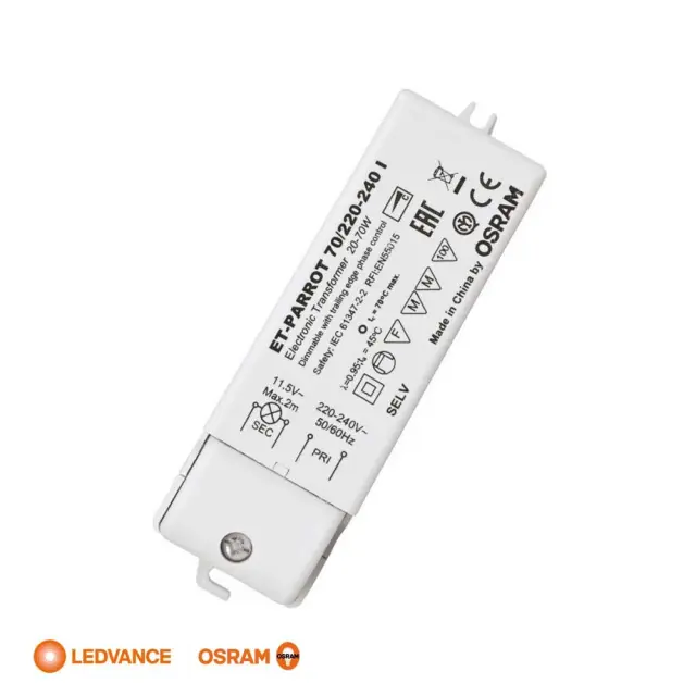 OSRAM Ηλεκτρονικός Μετασχηματιστής ET PARROT 70W/220...240 V