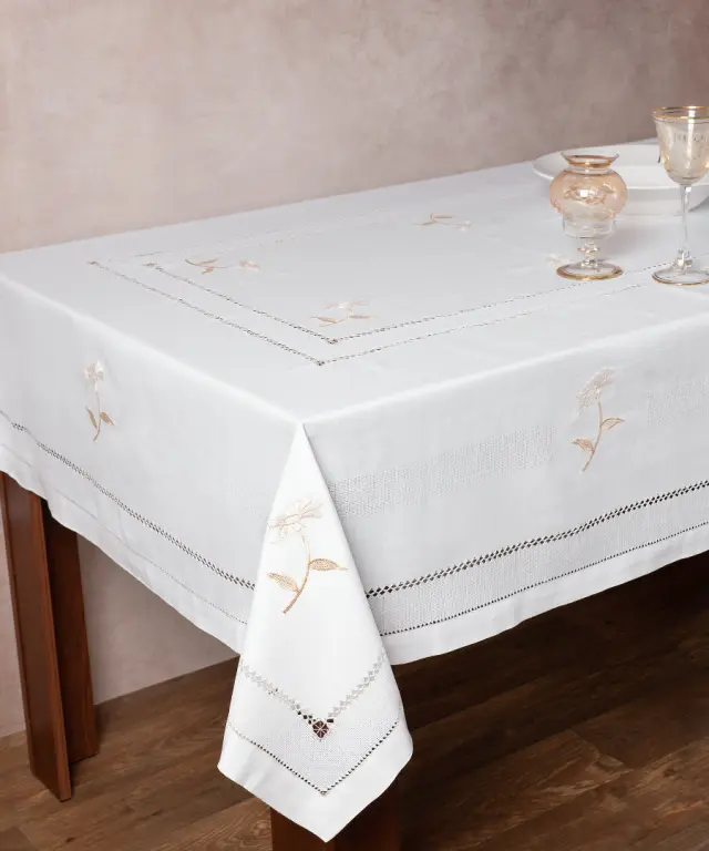 Τραπεζομάντηλα MD0698 (180cm x 270cm) ivory - -