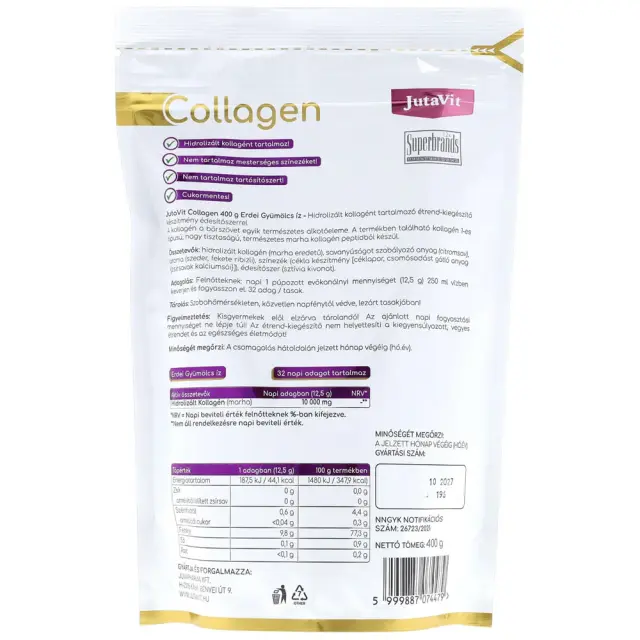 JutaVit Collagen Wild Berries, 400 g 2