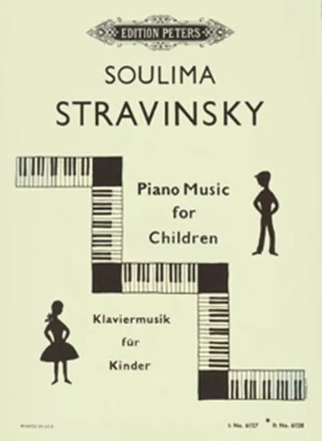 Soulima Stravinsky - Piano Music for Children N. 2 / Εκδόσεις Peters