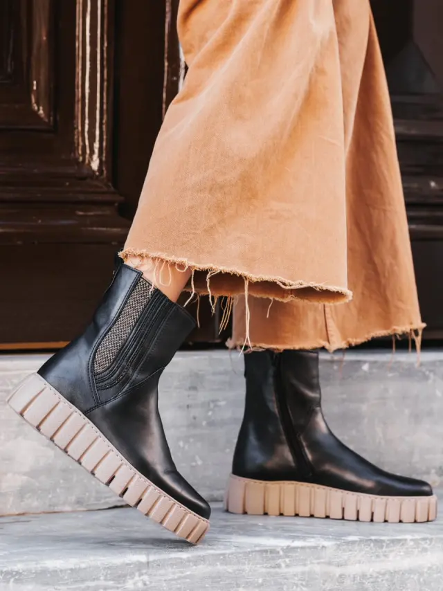 Gabor Μποτάκια Γυναικείο δέρμα Μαύρο GAB/36481 004-BLACK - 36 2