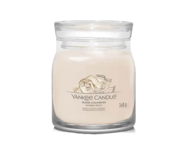 Αρωματικό Κερί Yankee Candle με διάρκεια καύσης έως 50 ώρες και άρωμα Warm Cashmere1701390E 2