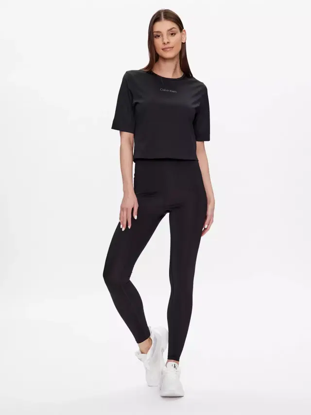 Calvin Klein - Γυναικείο Μακρύ Κολάν 00GWS3L602-BAE Μαύρο - XL 2