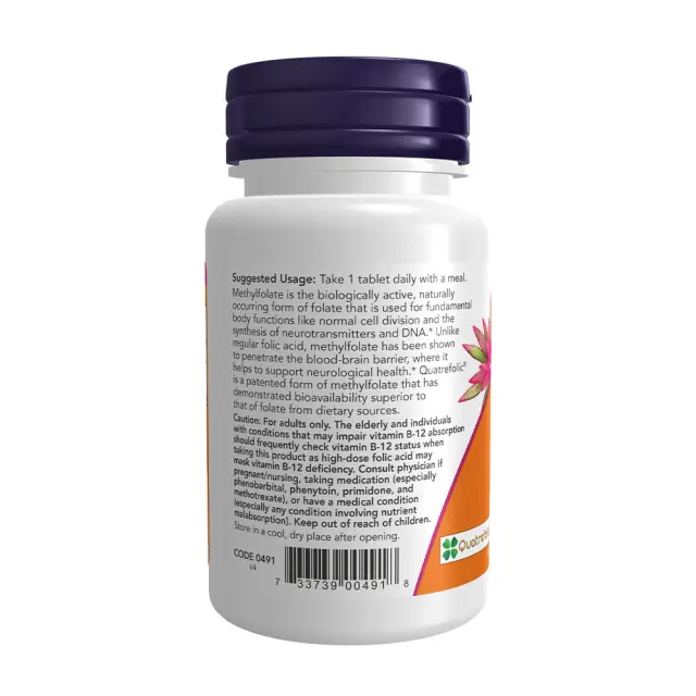 Now Foods Methyl Folate 1000 Mcg 3