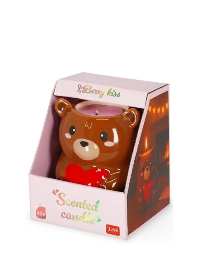 Κερί Αρωματικό Teddy Bear Berry Kiss / CDL0012 (Legami)