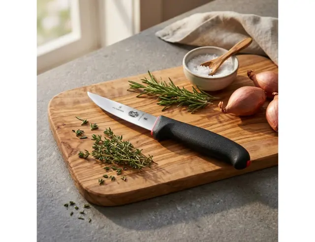 Μαχαίρι Κουνελιού Victorinox Fibrox Dual Grip με μήκος λεπίδας 10cm - Black5.5103.10D