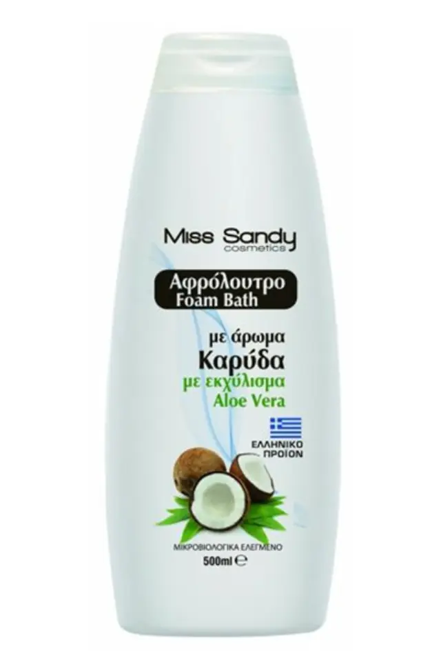 Miss Sandy Aφρόλουτρο Με Άρωμα Καρύδας 500ml