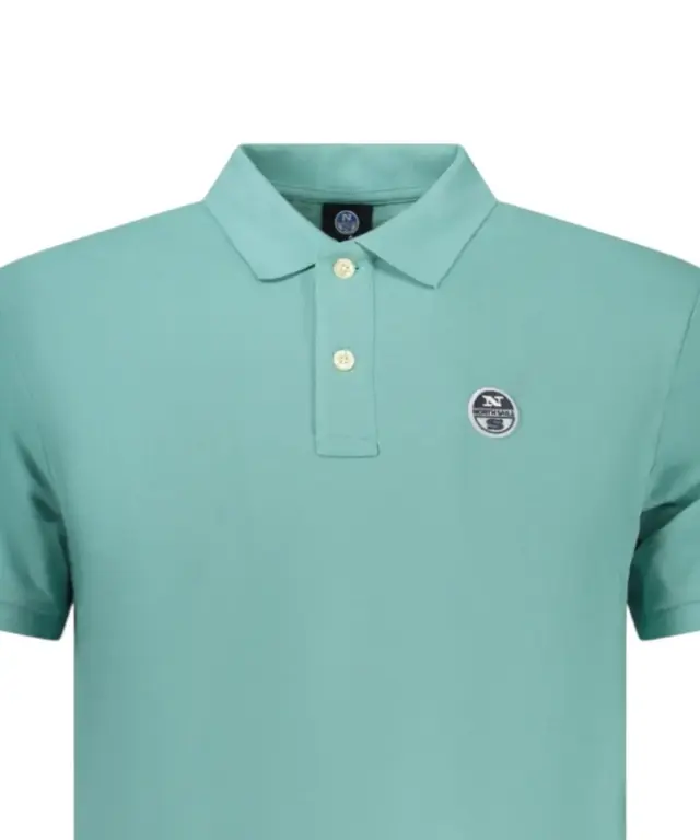 North Sails - Ανδρικό T-shirt Κοντομάνικο Polo 995000-000-0759 Γαλάζιο 3