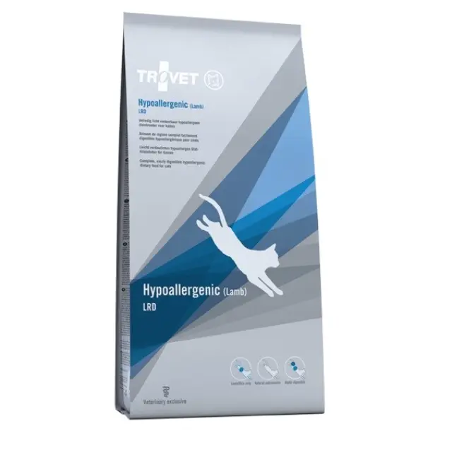 TROVET Hypoallergenic LRD with lamb - dry cat food - 2,5kg
