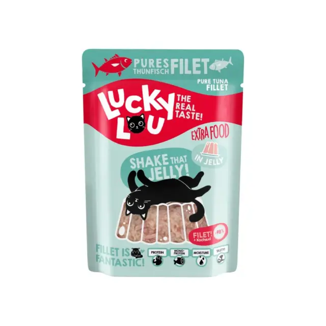 Lucky Lou ExtraFood Jelly Φιλέτο Τόνου Φακελάκι 70gr