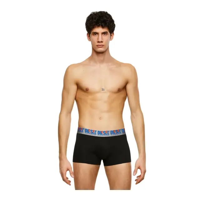 Diesel Ανδρικό Boxer Shawn Metallic Effect, Χρώμα Black BTB - S 2