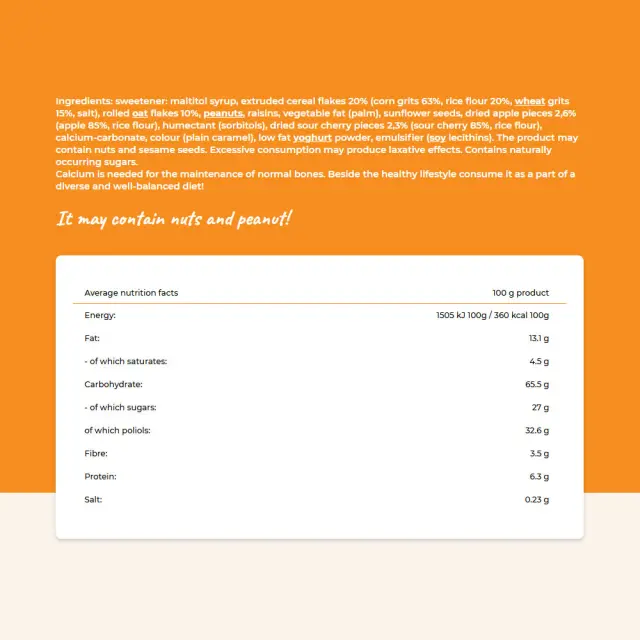 Cerbona Fit Muesli Bar 2