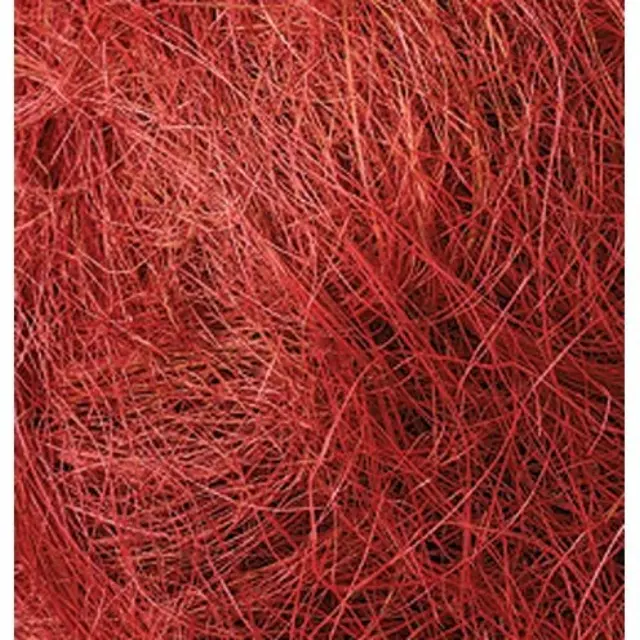 Σίζαλ Craft Dark Red για Συσκευασίες/Δώρα - 50gr