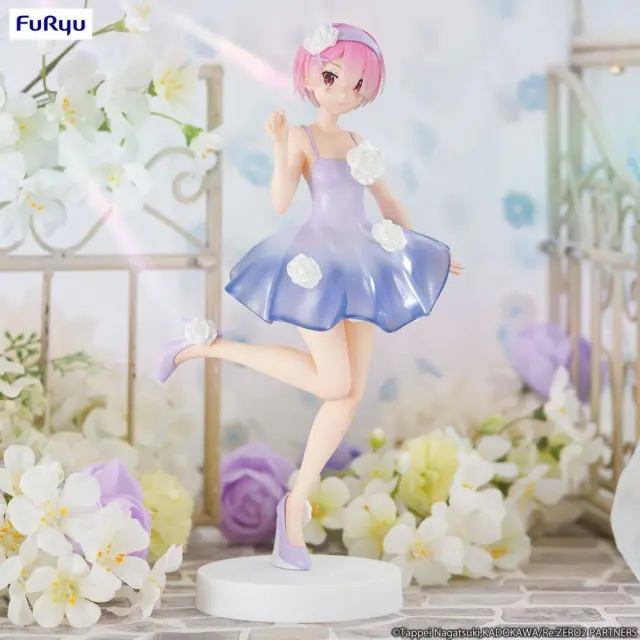 Re Zero Ram Flower Dress Trio-Try-It Fig