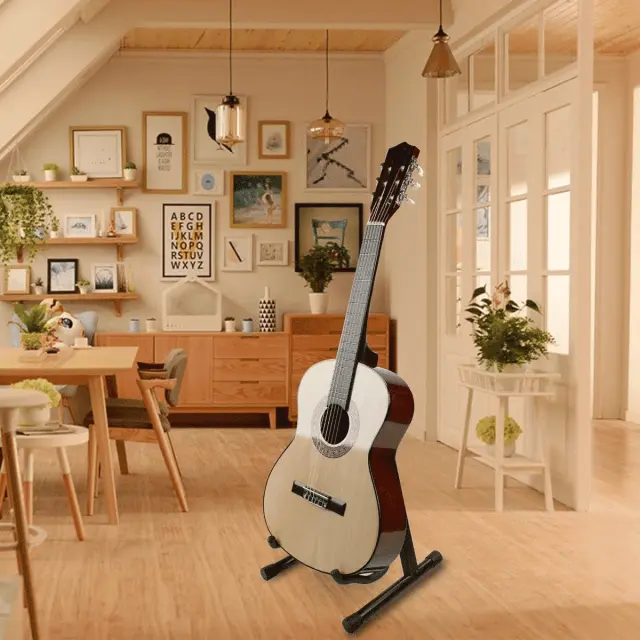SUPRIMO GS1 guitar stand A-frame foldable floor-standing portable up to 12 kg 2