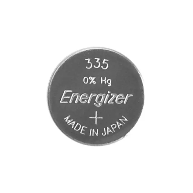 Μπαταρία ρολογιών Energizer 335, σε συσκευασία 1 μπαταρίας.
