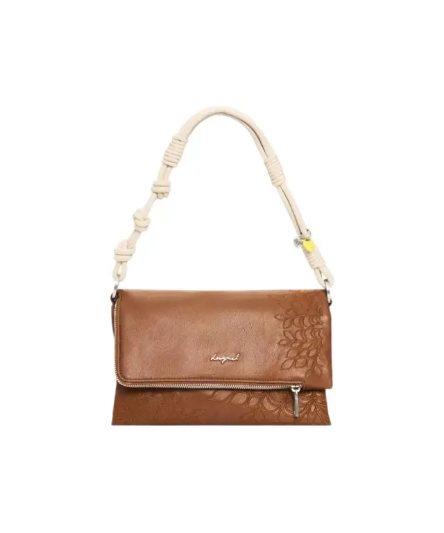 Desigual - Γυναικεία Τσάντα Ώμου Sierra Murano 26SAXPB8-6011 Καφέ