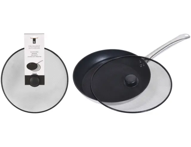Προστατευτικό Καπάκι Μαγειρέματος Excellent Houseware για τηγάνι 29 cm CY5654120