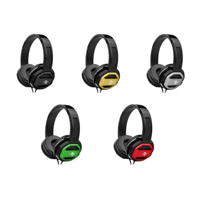 Wisdomup Ενσύρματα Ακουστικά Κεφαλής Stereo HiFi με Μικρόφωνο TDE-06 - Stereo HiFi Headphone 798022 2