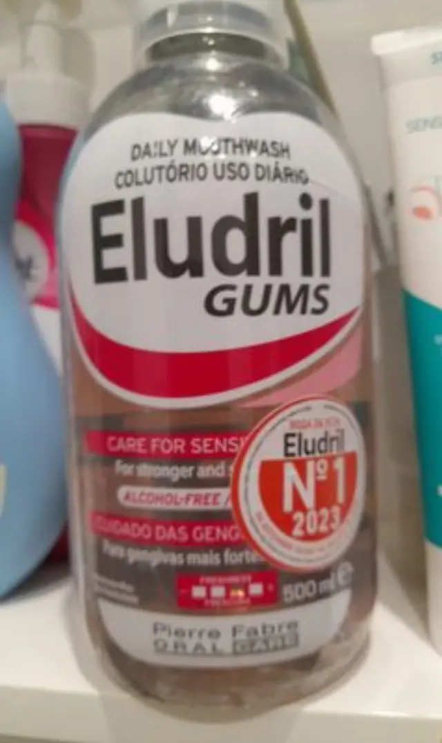 Elgydium Eludril Gums Στοματικό Διάλυμα για τα Ευαίσθητα Ούλα 500ml