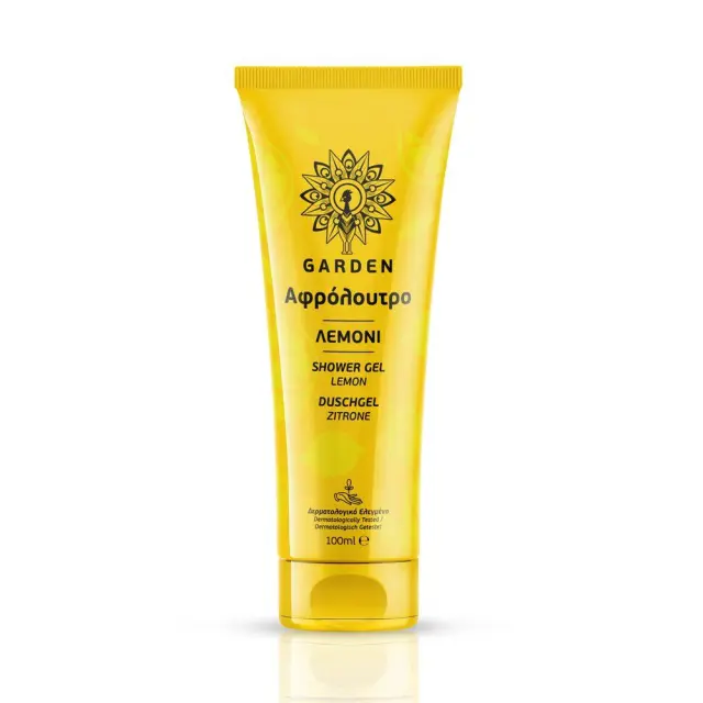 GARDEN Shower Gel Lemon Αφρόλουτρο Λεμόνι 100ml