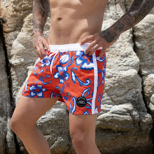 Μαγιό Noshame® Red Pattern - 692133 - S 3
