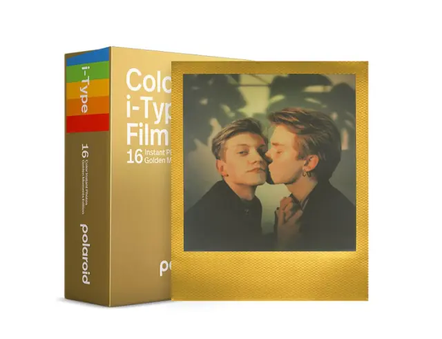 Φωτογραφικό Χαρτί Polaroid Color film για i-Type, με μέγεθος 10.7x8.8cm - Golden Moments - 16 Φύλλα6034